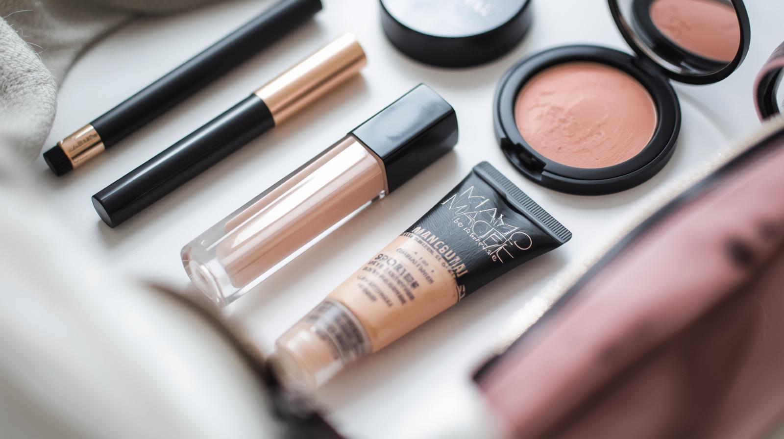 أهم 5 منتجات مكياج يجب أن تكون في حقيبتك اليومية